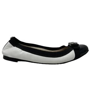 Micharl Kors Cap Toe Patent Leather Ballet Flats - 4.5